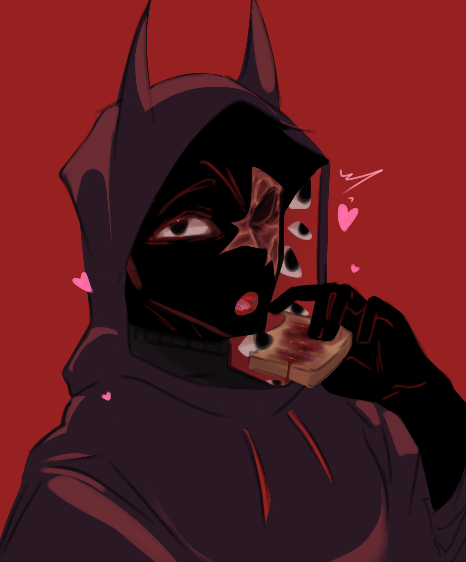 Personaje con estilo liminal y toques cyberpunk, por Hiumi