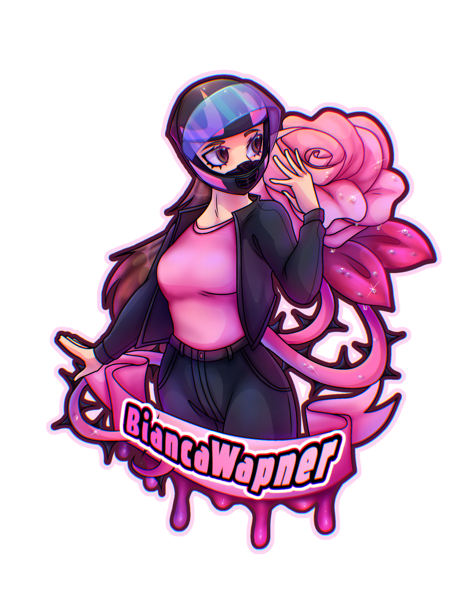 Logo medio cuerpo, comisión por Hiumi